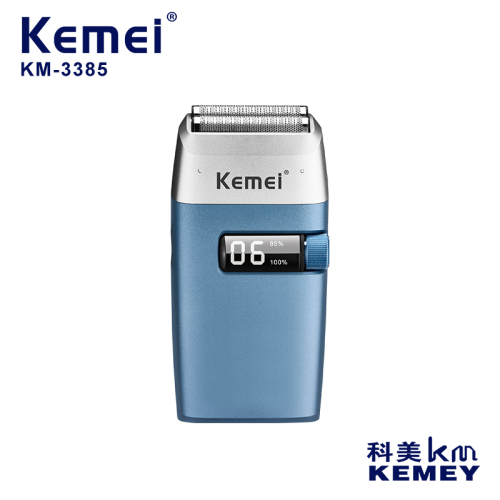 Cross-Border Manufacturers Direct Supply Kemei transparent Razor KM-3385 Reciprocating Razor Professional Razor 