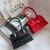 2021 Autumn and Winter New Crossbody Bag Ins Super Popular Online Red Same Style Mini Clutch Women's Bag Woven Pattern Handbag