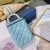 Summer 2021 New Jelly Bag Vertical Rhombus Chain Cosmetic Bag Pearl Hand Shoulder Messenger Bag Foreign Trade