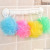 Colorful Loofah Colorful Bath Sponge Bath Towel Rub Back Mesh Sponge Bubble Making Cleaning Bath Products 10G