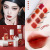 Wodwod Mousse down Lip Mud Matte Finish Lip and Cheek Dual-Use Autumn and Winter Daily White Pumpkin Red Brown Lipstick