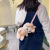 Cute Cloud Plush Toy Toy Bag Cartoon Ugly Girly Winter Fur Bag Shoulder Messenger Bag