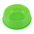 Factory Direct Sales Candy Color Plastic Pet Bowl Puppy Cat Basin Tableware Large Pet Dog Basin 0026 Transparent