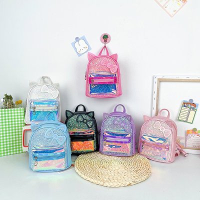 New Kindergarten Backpack Little Girl Children's Backpack 3-6 Years Old Big and Small Class Fashion Cute and Lightweight Backpack Wholesale