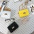 2021 Summer New Mini Mini Gel Bag Crossbody Shoulder Bag Korean Style Rhombus Chain Bag PVC Change Women's Bag