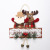 Christmas gift Decorations Window Scene Layout Creative Elderly Snowman Pendant Christmas Garland Door Hanging Ornaments