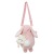 Cute Lamb Wool Bag Female 2021 New Girl Cartoon Rabbit Small Bag Personality Lovely Girl One Shoulder Oblique
