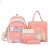 Match Sets Schoolbag Female New Primary School Student Lightweight Cute Bag Three to Grade Five, Grade Six Girls Large Capacity