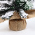 40cm Snow Snowflake Mini Christmas Tree Set Small Desktop Decoration Household Flocking Cedar Layout