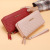 2021 New Women's Long Wallet Korean Style Simple Double Zipper Popular Coin Purse Multiple Card Slots Wallet Card Holder