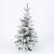 Christmas Decorations Small Christmas Flocking Christmas Tree Snow Pointed Tree Desktop Christmas Ornament Scene Layout Gifts