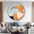 Beauty Portrait round Canvas Room Background Decorative Painting Hotel Hall Living Room Wall Mural Hanging Painting