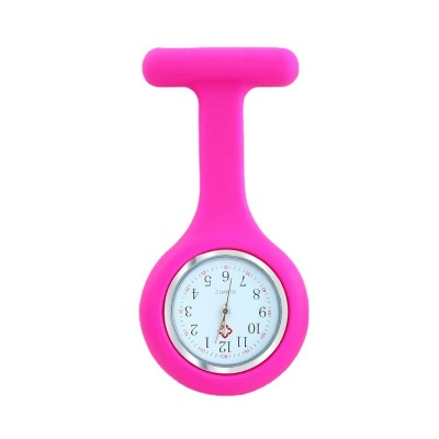 New Silicone Band Wholesale Men and Women Nurse's Watch Advertising Gifts Pocket Watch Hot Sale Chest Watch Exclusive fo
