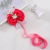 Cross-Border Bow Single-Angle Pegasus Children's Wig Hairpin Barrettes Holiday Dress up Hair Accessories Candy Color Hairpin