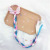 Xinchenyun Spot Children's Wig Bow Braid Holiday Dress up Princess Twist Braid Wig Hair Ring