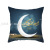 Cross-Border Golden Moon Pillow Cover Ethnic Style Peach Peel Printing Home Throw Pillowcase Bedroom Living Room Sofa Cushion