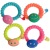 Phone Line Hair Ring Korean Students Summer Hair Accessories Hair Rope Candy Color Smiley Face Rubber Band Fairy Style Hair Accessories Children's Bracelet