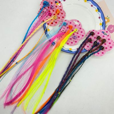 Cross-Border Children's Wig Dreadlocks Stage Decoration Festival Headwear Wig Small Paw Braided Ethnic Style Stage Modeling
