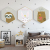 Children's Room Animal Pattern Bedroom Background Wall Hexagonal Decorative Painting Home Living Room Children's Fun Warm Wall Painting