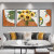 Hand Painted Style Sunflower Flower Pattern Oil Painting Canvas Painting Living Room and Hotel Triptych Decorative Wall Painting Mural