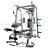 Multi-function integrated Smith machine trainer