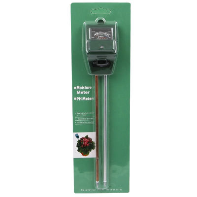 Square Head Three-in-One Soil Tester Double Needle Soil Detector Multi-Purpose Acidity/Illumination/PH Detector