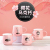 Pink Girl Ceramic Cup with Cover with Spoon Coffee Cup Cherry Blossom Mug Office Water Glass
