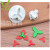 2PCS DIY Leaf Shape Cream Sugar Craft Chocolate Stamp Biscuit Mold Dough ABC Plunger Cutter Set Kitchen Accessories