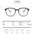 New Box Plain Glasses Men and Women Student Eye Protection Plain Anti-Blue Light Glasses Fashion Myopia Glasses