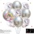 Cross-Border Hot Selling Factory Direct Sales 10PCs Chrome Confetti Latex Balloons Set