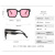 Korean Style Little Red Book Recommendation Fashion Sunglasses Women's New Box Internet-Famous Sunglasses Men's Sun Protection Vintage Sunglasses