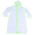 New Non-Disposable One-Piece Raincoat Eva Environmental Protection Fashion Travel Transparent Adult Raincoat Factory Raincoat Wholesale