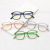 New Box Plain Glasses Men and Women Student Eye Protection Plain Anti-Blue Light Glasses Fashion Myopia Glasses