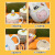 Korean Cartoon Cute Hippo Ceramic Cup Home Male and Female Students Couple Mug Creative Children Breakfast Cup