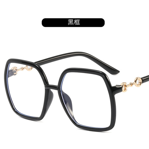 New Large Frame Student Anti-Blue Light Glasses Female Frame Xiaohongshu Internet Celebrity Glasses Frame Myopia Glasses Frame