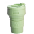 Silicone Folding Cup with Straw Cup Foreign Trade Exclusive