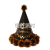 Exquisite Fluffy Ball Cap Party Supplies Birthday Supplies Paper Cap Ball Cap for Adults and Children