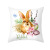 Amazon Cross-Border Easter Pillow Cover Peach Skin Fabric Watercolor Printing Rabbit Egg Throw Pillowcase Home Cushion