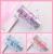Crushed Ice Cup Creative Student Double-Layer Cup Korean Style Water Cup with Straw Fresh Graffiti XINGX Plastic Cup