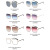New Large Frame Fashion Personalized Sunglasses Women's Square Resin Vintage Sunglasses Men's UV Protection Sun Protection