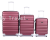Luggage, Luggage Password Suitcase Luggage ABS Zipper Three-Piece Trolley Case
