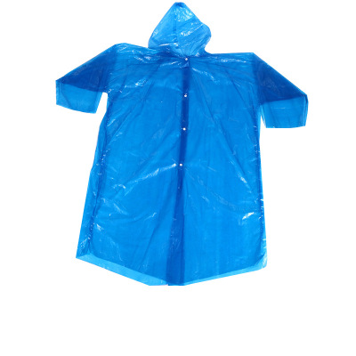 Customizable Adult Thickened Disposable Raincoat Single Hiking Outdoor Raincoat Suit Unisex Non-Toxic