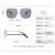 New Large Frame Fashion Personalized Sunglasses Women's Square Resin Vintage Sunglasses Men's UV Protection Sun Protection