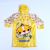 Korean Style Kawaii Children's Raincoat Cute Cartoon One-Piece Raincoat Baby Raincoat Student Poncho