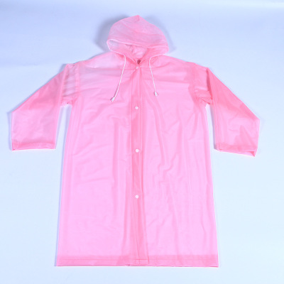 Korean Fashion Thick Translucent Children's Raincoat Boys and Girls Primary School plus-Sized Size Environmental Protection Material Raincoat