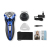 DSP DSP Men's Electric Shaver Multifunctional Fully Washable 3D Three-Head Rechargeable Shaver Repairing Sideburns