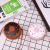 Kid's Messenger Bag 2021 New Fashion Cartoon Cute Princess Donut Small round Bag Baby Girl Coin Purse