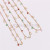 Pure Copper Chain Edging Rhinestone Pearl Jewelry Chain Accessories Fashion Bags Clothing Decoration Accessories Material
