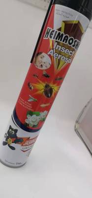 Black Cat God Insecticide Anti-Cockroach Spray Anti-Flying Insect Pest Aerosol Foreign Trade Aerosol Factory Direct Sales