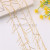 Gold Pure Copper Chain DIY Jewelry Chain Accessories Clothing Stage Clothing Decoration Accessories Material